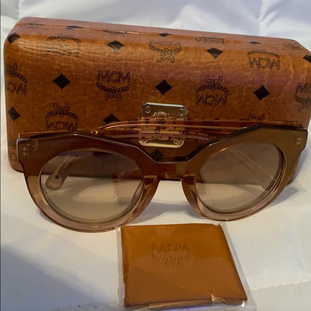 Authentic MCM sunglasses Havana
